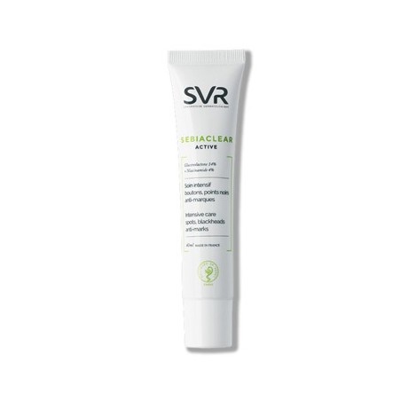 SVR Sebiaclear Active trattamento intensivo brufoli e punti neri 40 ml SVR Sebiaclear Active trattamento intensivo brufoli e punti neri 40 ml