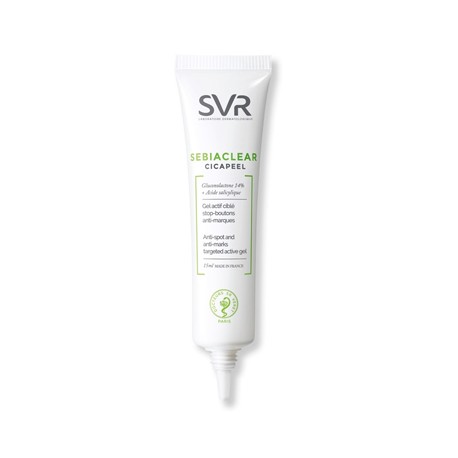 SVR Sebiaclear Cicapeel gel trattamento per brufoli e punti neri 15 ml