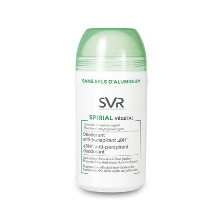 SVR Spirial Vegetal deodorante roll on antitraspirante senza alluminio 50 ml