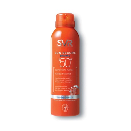 SVR Sun Secure Brume protezione solare spray fresco viso e corpo SPF50 200 ml