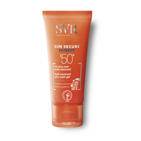 SVR Sun Secure Extreme gel protezione solare effetto mat SPF50+ 50 ml