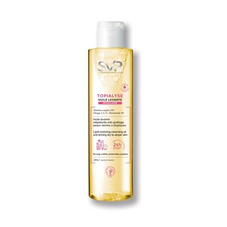 SVR Topialyse Huile Lavante olio detergente pelli secche sensibili 200 ml SVR Topialyse Huile Lavante olio detergente pelli secche sensibili 200 ml