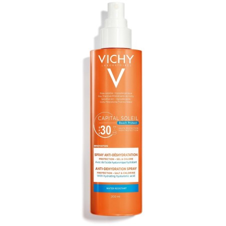 Vichy Capital Soleil spray idratante protettivo da sole e cloro SPF30 200 ml Vichy Capital Soleil spray idratante protettivo da sole e cloro SPF30 200 ml