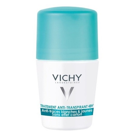 Vichy Trattamento antitraspirante e anti-tracce deodorante roll-on 50 ml Vichy Trattamento antitraspirante e anti-tracce deodorante roll-on 50 ml