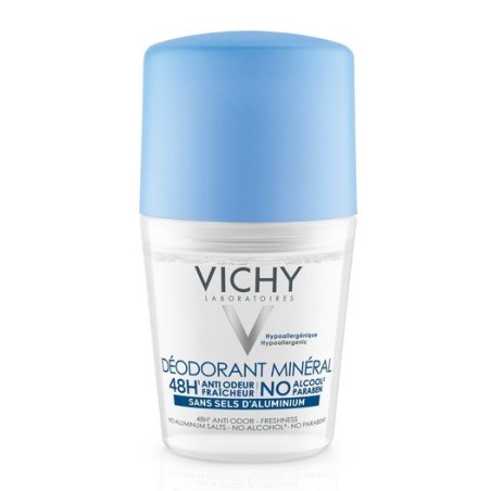 Vichy Mineral deodorante roll-on 48 ore di freschezza 50 ml Vichy Mineral deodorante roll-on 48 ore di freschezza 50 ml