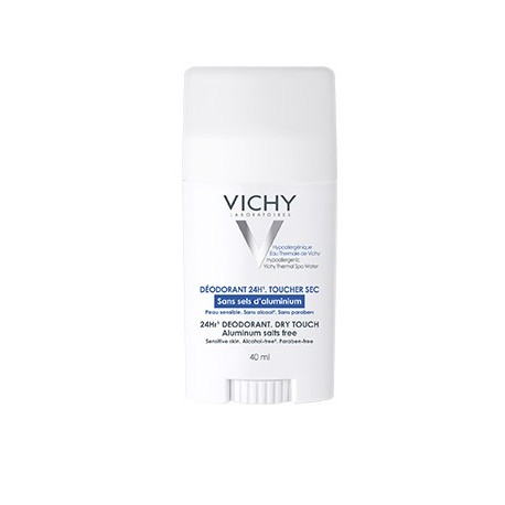 Vichy deodorante 24H tocco asciutto senza sali di alluminio stick 40 ml