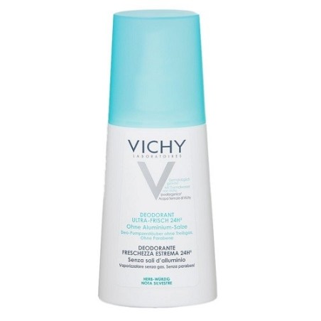 Vichy deodorante freschezza estrema senza alluminio spray vapo 100 ml Vichy deodorante freschezza estrema senza alluminio spray vapo 100 ml