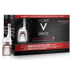 Vichy Dercos Aminexil 42 fiale per la caduta dei capelli da uomo 6 ml