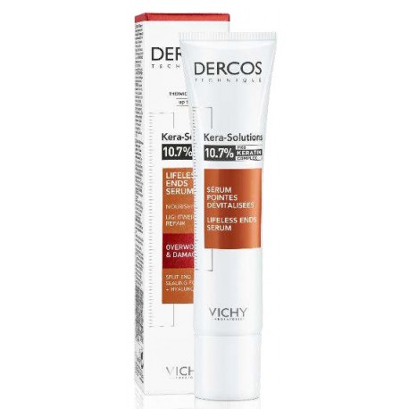 Dercos Kera-Solutions siero sigillante per punte dei capelli sfibrate 40 ml