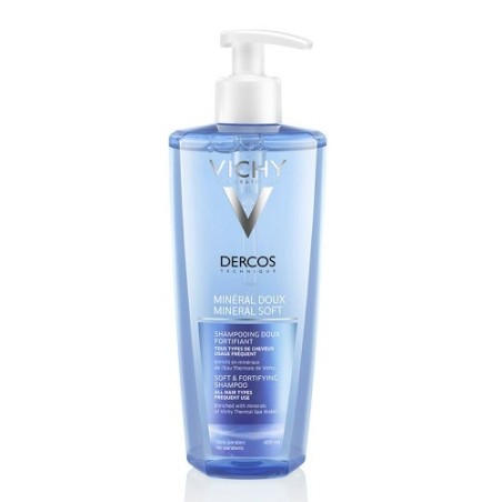 Vichy Dercos Mineral Doux shampoo dolce fortificante uso frequente 400 ml Vichy Dercos Mineral Doux shampoo dolce fortificante uso frequente 400 ml