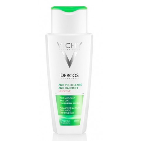 Vichy Dercos Sensitive shampoo antiforfora per cute sensibile 200 ml