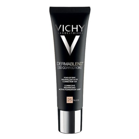 Vichy Dermablend 3D 25-Nude fondotinta fluido correttivo uniformante 30 ml Vichy Dermablend 3D 25-Nude fondotinta fluido correttivo uniformante 30 ml