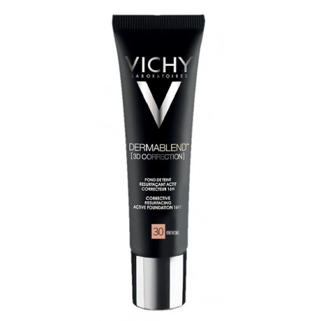 Vichy Dermablend 3D 30-Beige fondotinta correttivo anti imperfezioni 30 ml