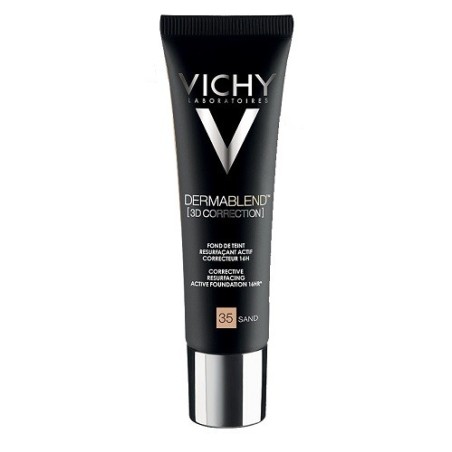 Vichy Dermablend 3D 35-Sand fondotinta fluido correttivo coprente 30 ml Vichy Dermablend 3D 35-Sand fondotinta fluido correttivo coprente 30 ml