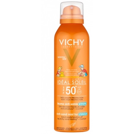 Vichy Ideal Soleil Kids SPF 50+ protezione solare bambini anti-sabbia 200 ml Vichy Ideal Soleil Kids SPF 50+ protezione solare bambini anti-sabbia 200 ml