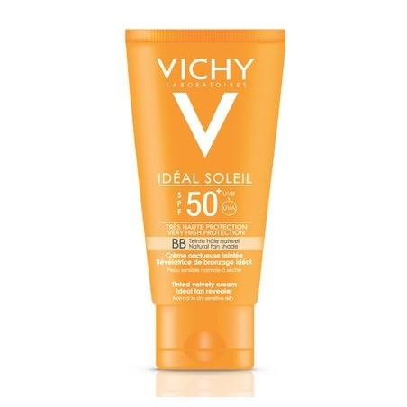Vichy Ideal Soleil BB cream colorata protettiva SPF50+ pelle grassa 50 ml Vichy Ideal Soleil BB cream colorata protettiva SPF50+ pelle grassa 50 ml