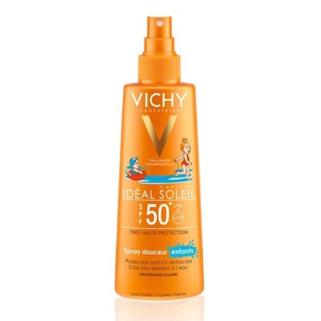 Vichy Ideal Soleil spray alta protezione solare bambini SPF 50+ 200 ml Vichy Ideal Soleil spray alta protezione solare bambini SPF 50+ 200 ml