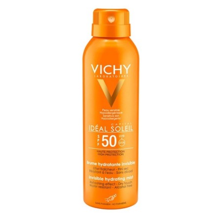 Vichy Ideal Soleil spray protezione solare viso invisibile SPF 50 75 ml Vichy Ideal Soleil spray protezione solare viso invisibile SPF 50 75 ml