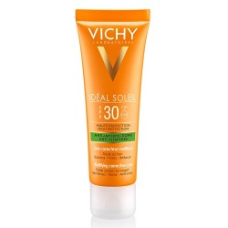 Vichy Ideal Soleil protezione solare viso effetto matt anti imperfezioni SPF 30 50 ml