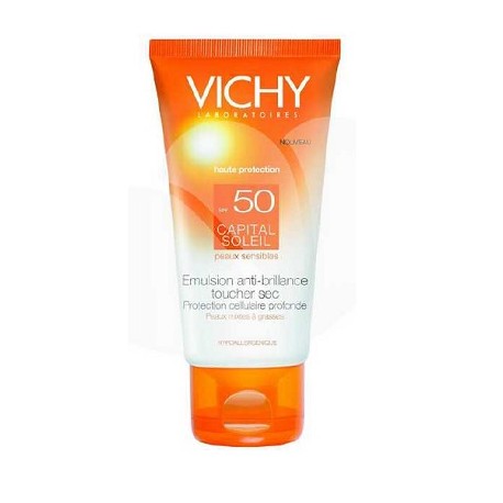 Vichy Ideal Soleil crema solare viso effetto asciutto SPF50 50 ml