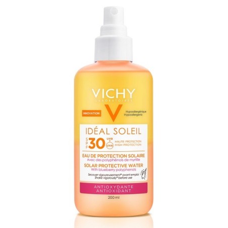 Vichy Ideal Soleil acqua solare antiossidante protettiva SPF 30 200 ml Vichy Ideal Soleil acqua solare antiossidante protettiva SPF 30 200 ml