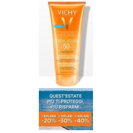 Vichy Ideal Soleil Gel Wet Skin protezione solare invisibile SPF50+ 200 ml Vichy Ideal Soleil Gel Wet Skin protezione solare invisibile SPF50+ 200 ml