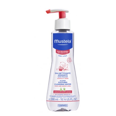 Mustela Detergente Lenitivo per igiene e bagnetto del bambino 300 ml