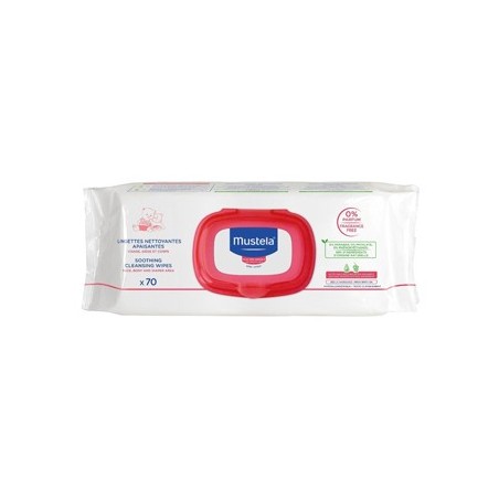Mustela Salviettine Detergenti e Lenitive per bambini 70 pezzi Mustela Salviettine Detergenti e Lenitive per bambini 70 pezzi