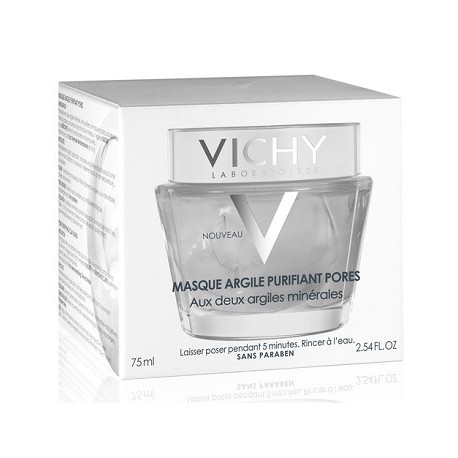 Vichy maschera viso all'argilla purificante sebonormalizzante 75 ml