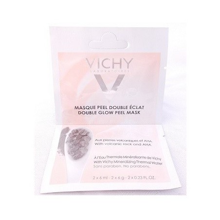 Vichy maschera viso gommage illuminante esfoliante 2 bustine da 6 ml Vichy maschera viso gommage illuminante esfoliante 2 bustine da 6 ml