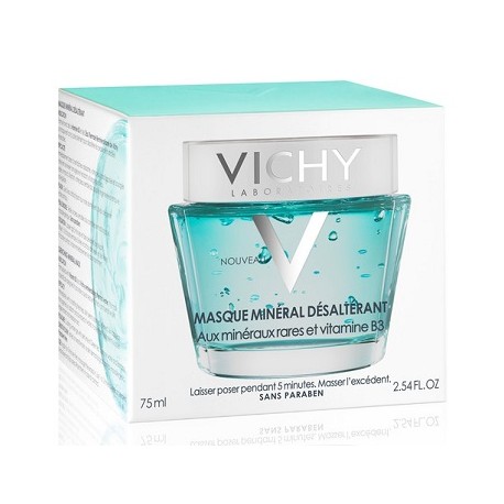 Vichy maschera viso minerale dissetante con vitamina B3 75 ml