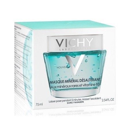 Vichy maschera viso minerale dissetante con vitamina B3 75 ml Vichy maschera viso minerale dissetante con vitamina B3 75 ml