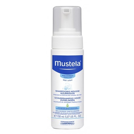 Mustela Shampooing Nourisson Mousse per eliminare la crosta lattea 150 ml