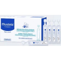 Mustela Soluzione Fisiologica lavaggi nasali 20 fiale monouso da 5 ml