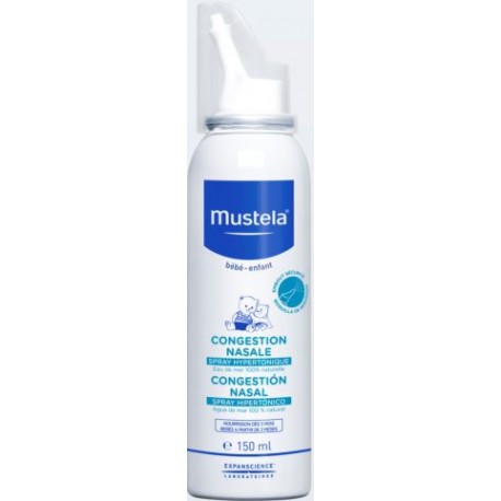 Mustela Spray Nasale Ipertonico per lavaggi nasali 150 ml