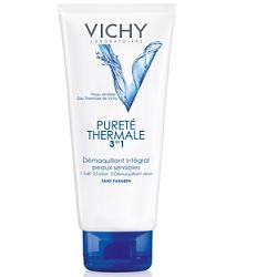 Vichy Pureté Thermale 3 in 1 detergente stuccante viso e occhi 200 ml