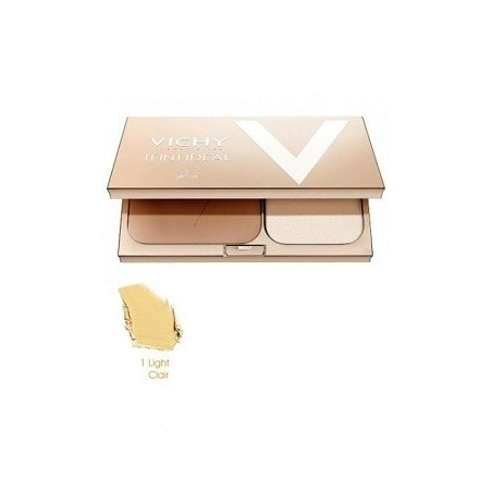 Vichy Teint Ideal Clair fondotinta in polvere compatto illuminante 10 g Vichy Teint Ideal Clair fondotinta in polvere compatto illuminante 10 g