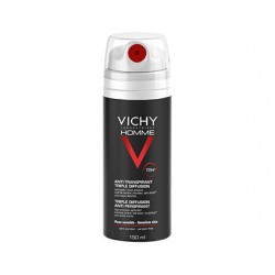 Vichy Homme deodorante spray uomo 72H tripla diffusione 150 ml