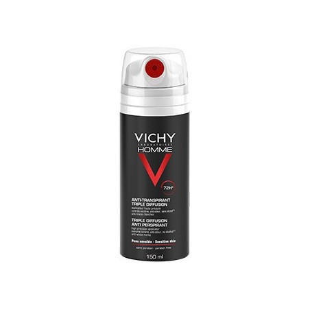 Vichy Homme deodorante spray uomo 72H tripla diffusione 150 ml Vichy Homme deodorante spray uomo 72H tripla diffusione 150 ml