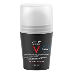 Vichy Homme deodorante roll-on uomo pelli sensibili 50 ml