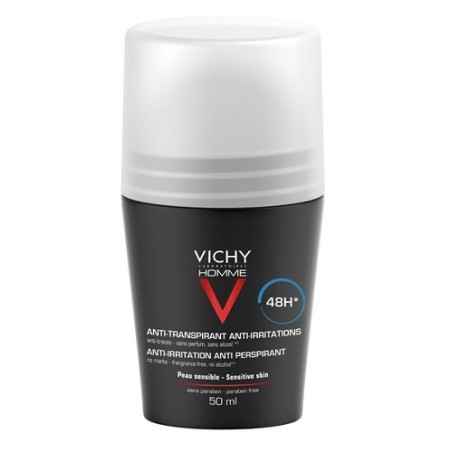 Vichy Homme deodorante roll-on uomo pelli sensibili 50 ml Vichy Homme deodorante roll-on uomo pelli sensibili 50 ml