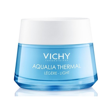 Vichy Aqualia Thermal Crema Leggera - Crema viso idratante pelle da normale a secca 50 ml