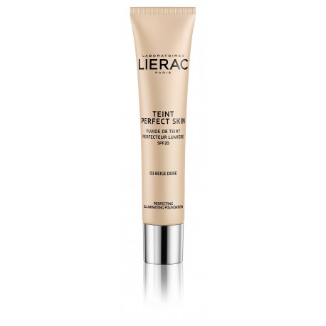 Lierac fondotinta fluido perfezionatore illuminante 03 beige doré 30 ml