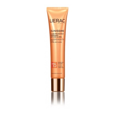 Lierac Sunissime fluido viso protettivo solare anti-età SPF15 40 ml 