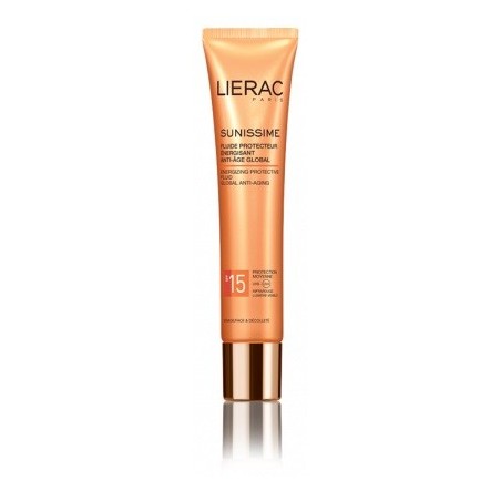 Lierac Sunissime fluido viso protettivo solare anti-età SPF15 40 ml Lierac Sunissime fluido viso protettivo solare anti-età SPF15 40 ml