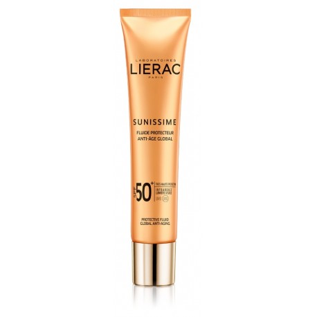 Lierac Sunissime fluido solare protettivo viso energizzante anti-età globale SPF50+ 40 ml