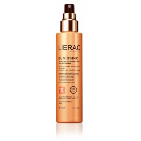 Lierac Sunissime latte protettivo solare corpo anti-età SPF30 150 ml