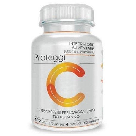 Sofar Proteggi C Integratore di vitamina C 1000 mg per le difese immunitarie 120 compresse