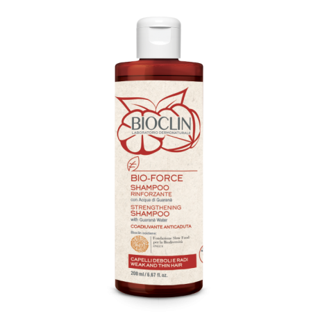 Bioclin Bio Force shampoo rinforzante per capelli deboli e radi 200 ml