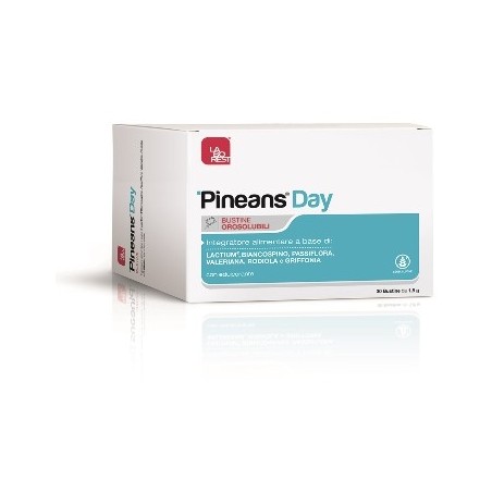Pineans Day integratore per rilassamento e tono dell'umore 30 bustine